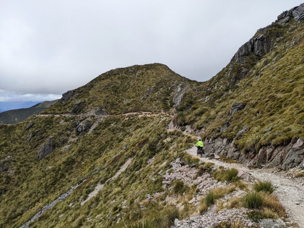 Mtb rider on the Old Ghost Road
